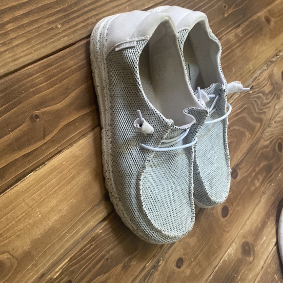 Hey Dude Shoes - Hey Dude Wendy Sox Stone White